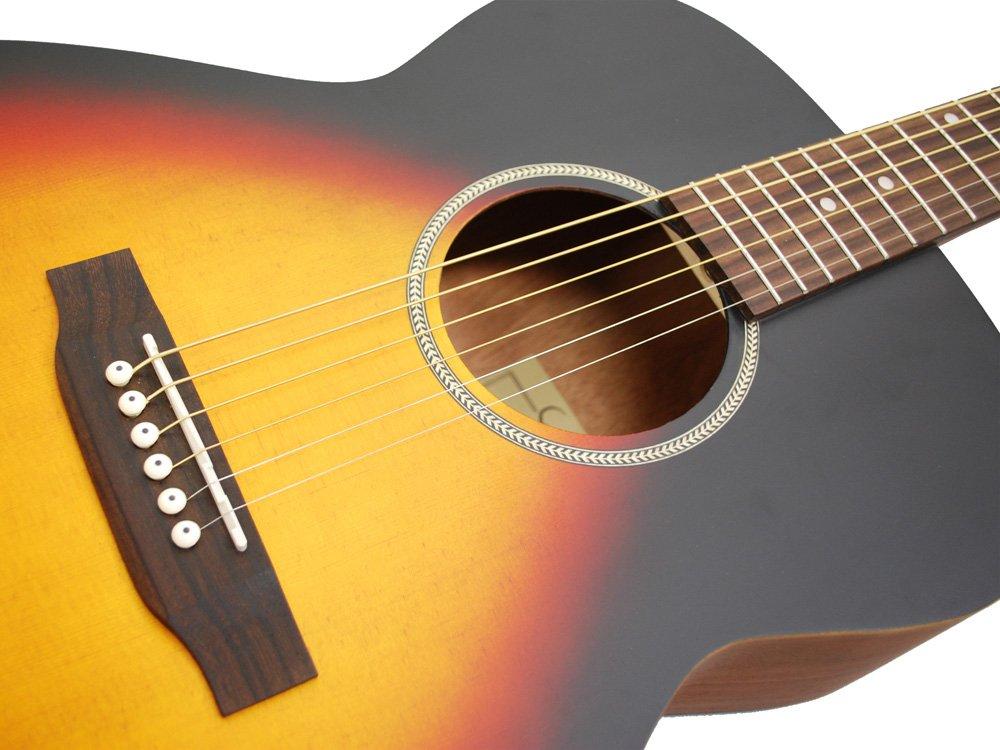 Limited Series Acoustic Guitar Vintage Sunburst Soft Case Included S.Yairi YF-04/VS