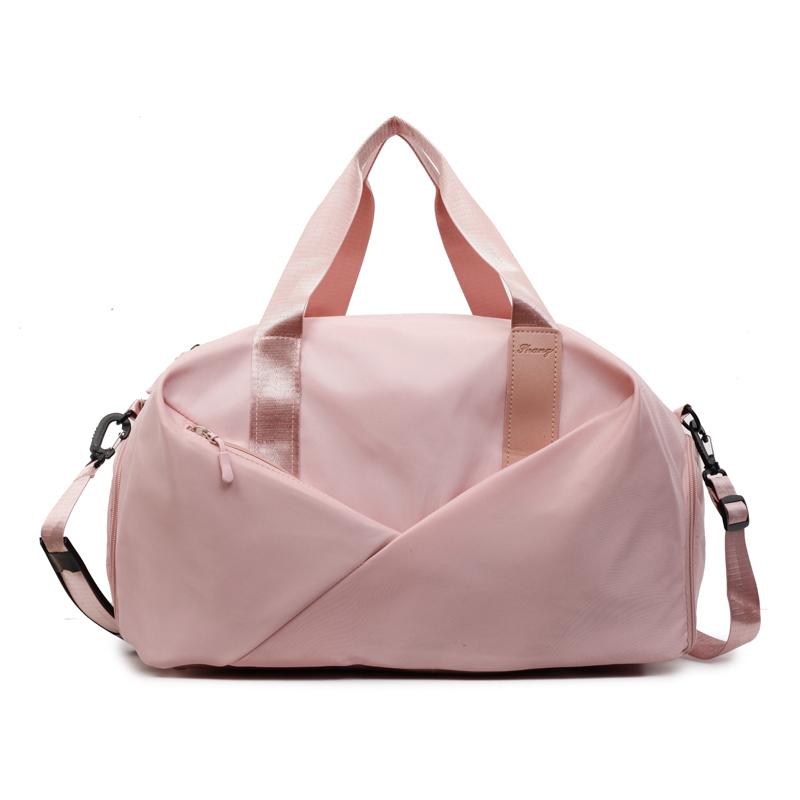 Sac de sport pour femme, sac de voyage sec et humide, sacs à main multifonctions, fourre-tout de natation, sac à bandoulière, sac de sport pour week-end, sac de sport pour chaussures de yoga