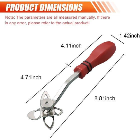 Car Windshield Lock Strip Insert Tool, with 4 Tool Heads | Car Windscreen Seal Trim Removal & Installation Tools, Labor-Saving Auto Repair