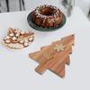 Christmas Tree Serving Board Wooden Cutting Board Sushi Tray Kitchen Charcuterie Chopping Board Party Fruit Plate Home Decor