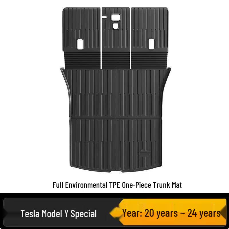 Full Coverage TPE Floor Mats for 2025 Tesla Model 3/Y