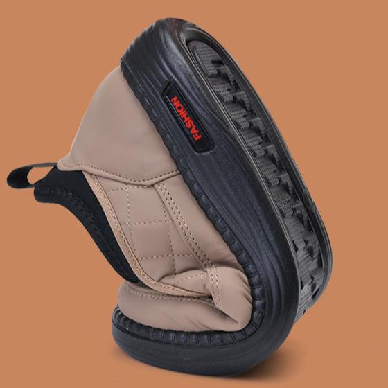 Women Cotton Shoes 2026 Winter Plush Warm Waterproof Comfortable Outdoor Boots