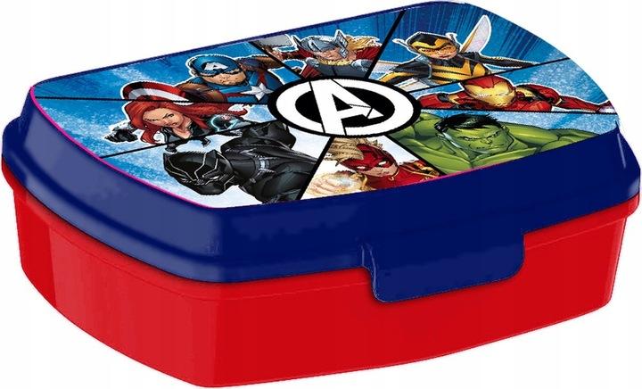 Bidon + Śniadaniówka Avengers Zestaw