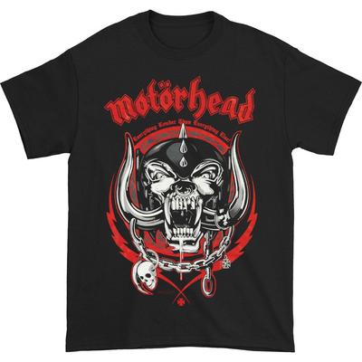 Motorhead Lightning Wreath Kapela Grafický Potisk Letní Podzimní Zimní Pánské a Dámské Tričko s Krátkým Rukávem Ležérní Volné Venkovní