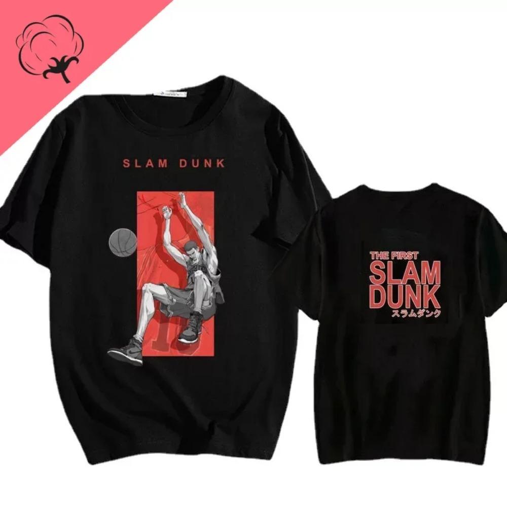 

Футболка японской аниме-баскетбольной команды Slam Shohoku, одежда унисекс для косплея, верхняя одежда в уличном стиле, футболка с принтом Sakuragi Hanamichi L