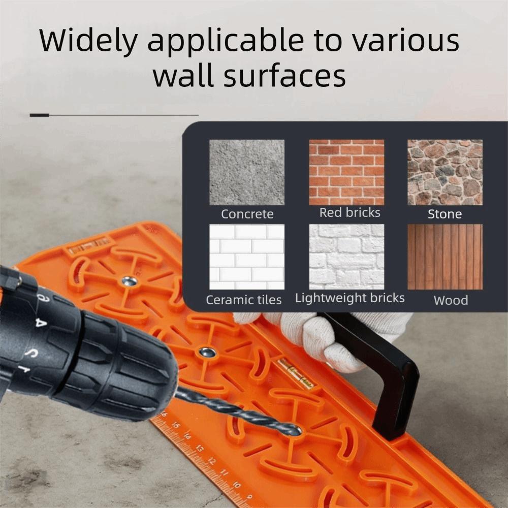 For Sockets Drilling Template With 30 Cm Ruler Drilling Positioning Plate  Installation