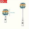 "I Match Energy" Retractable Badge Reel for Nurses, Doctors & Office Staff.