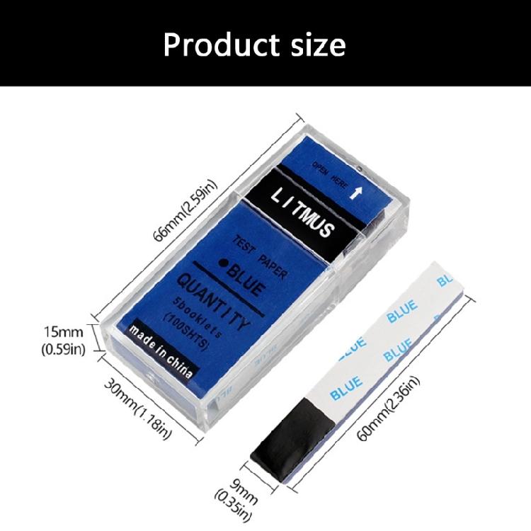 5 Units Acid Alkali Test Paper Strips Fast Detection Easy carry Storage Case For Household Gardening Lab Solution