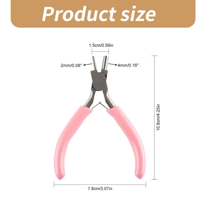 Jewelry Craft Pliers with Comfortable Handle Multifunctional Metal Pliers for Wire Bending Jewelry Making Supplies