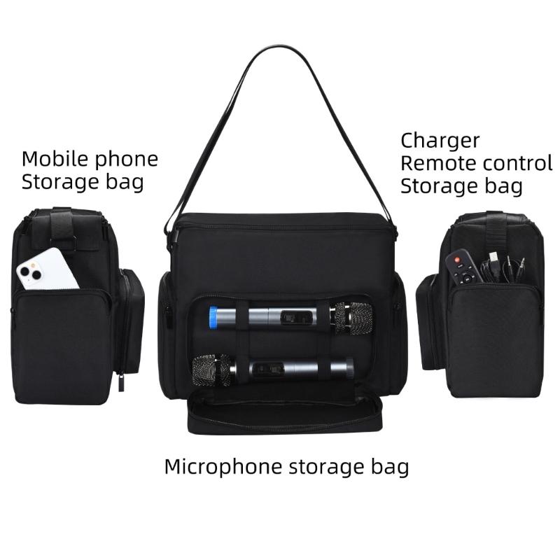 Tragbare Tasche Reise-Trage-Aufbewahrungs-Halter Staubdicht Schulter-Organizer Wasserdicht Kompatibel Für JYX Karaoke-Maschine