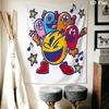 Pac-Man G Wall Hanging Printed Fabric Blanket Decorative Tapestries for Bedroom Living Room Home Decor