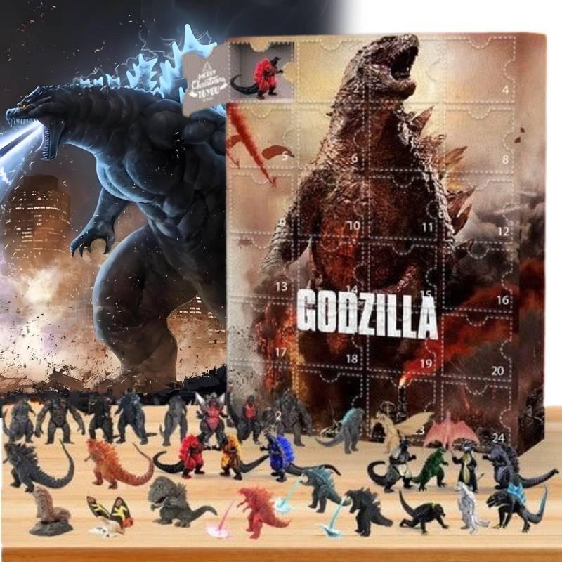 Godzilla Adventní kalendář Vzrušující odpočítávání svátků Sběratelská hračka pro fanoušky