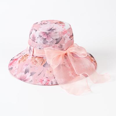 Summer Hat Women's Big Edge Sunscreen Hat Foldable UV Resistant Fisherman's Hat