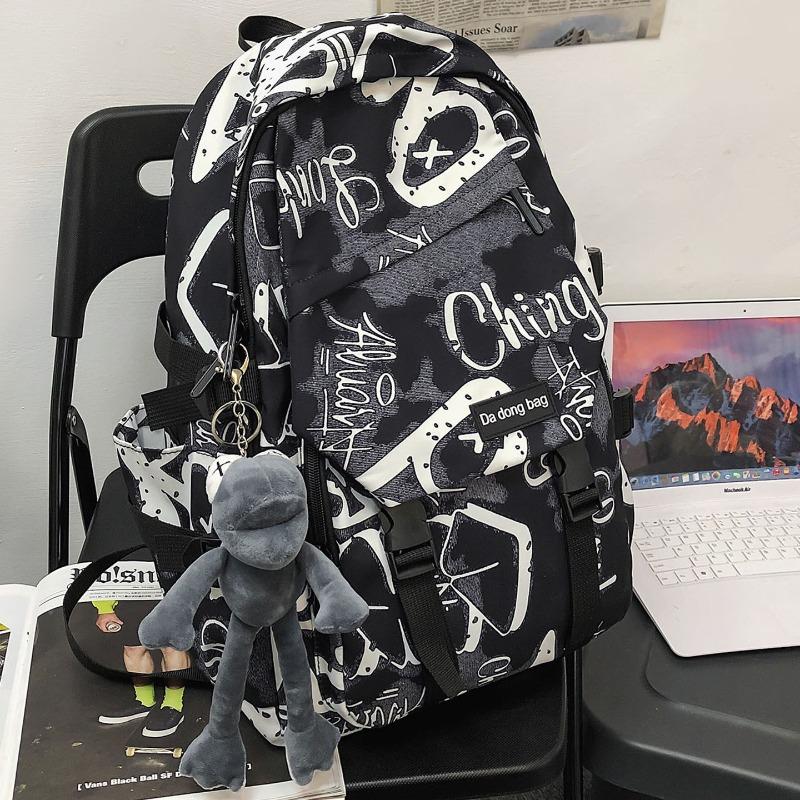 Schulrucksack für Kinder Grundschüler Mittelschüler Graffiti Schulrucksack Rucksack