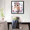 New Arrival 5D DIY Full Circle Diamond Painting "Painted Owl" Embroidery Cross Stitch Home Decor Gift