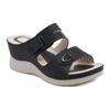 Fashion 2025 Spring And Summer New Fashionable Casual Wedge Beach Sandals Women's Shoes Comfortable, Breathable Elegant And Simple