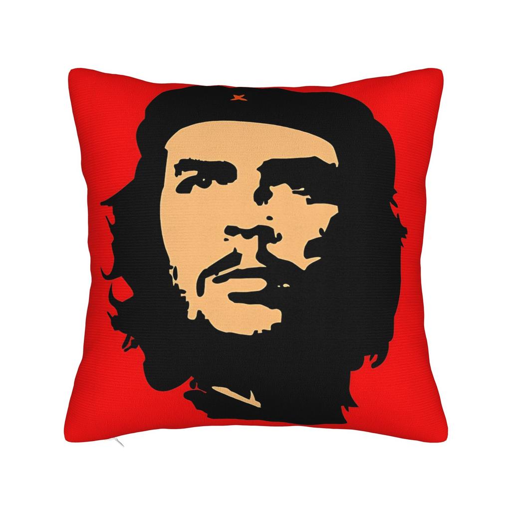 Pillow Case Che Guevara Argentine Marxist Revolutionary Print Pillow Cover For Sofa Home Decor Novelty Pillowcases
