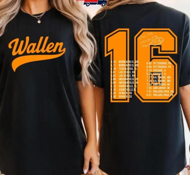 Morgan Wallen Still The Problem 2026 Tour Merch Tričko Unisex Velikost S-5XL