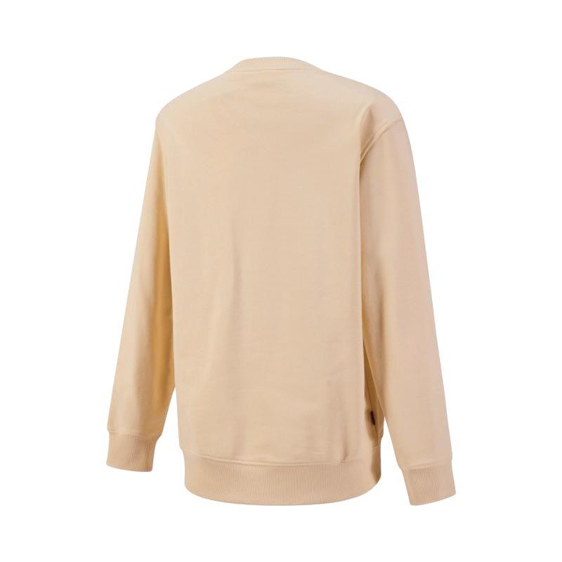 Timberland Bluza męska sportowa casual z okrągłym dekoltem i długim rękawem, beżowa A6977-EFL