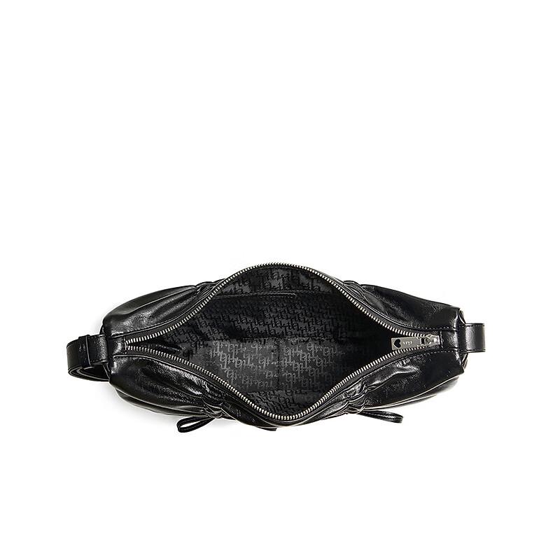 TATA French Style Pleated Shoulder Bag