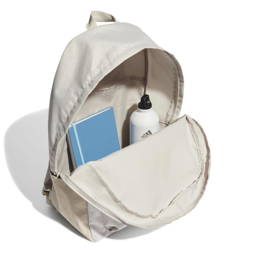 Adidas Classic 3BARS Unisex Wonder Yellow Backpack, Adult, KSI74, Alumina/Powder (IS7057)