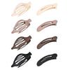 6/8Pcs Women Hair Clips Flat Hairpin Sturdy Non-Stuck Decorative Hair Claw Clips