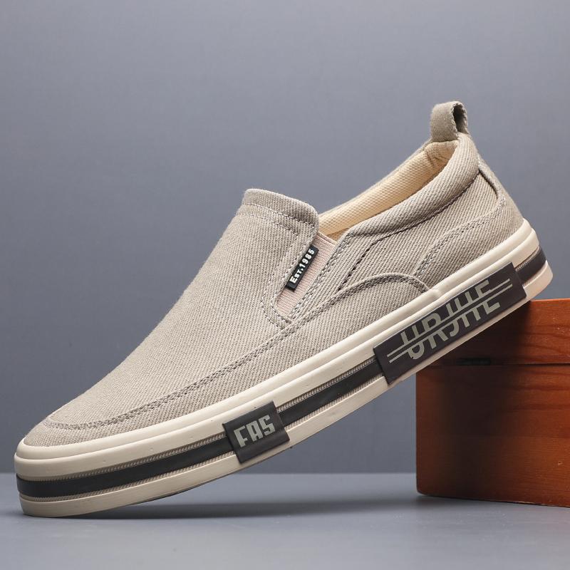 Fashion 2025 Men Canvas Shoes Fashion Sneakers Comfortable Flats Outdoor Male Sport Shoes Breathable Spring Summer Shoes SS25805