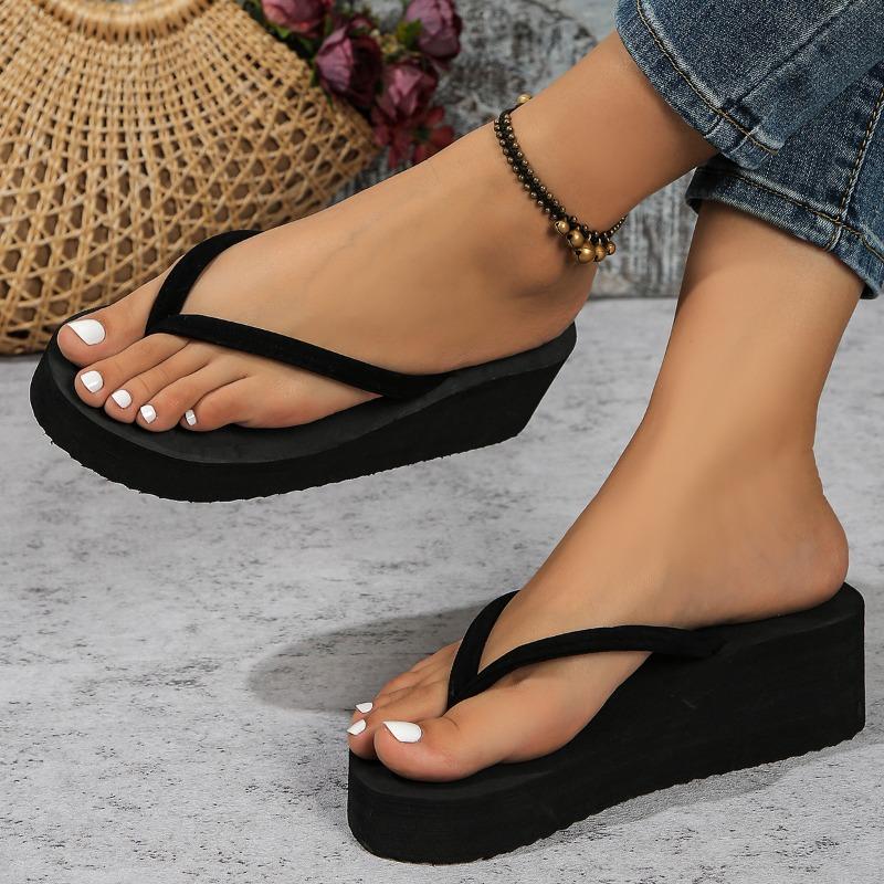 Fashion Sexy Women Sandals Metal Chain Summer Gladiator Platform Clip Toe Ankle Strap Wedge Sandal Ladies Shoes Female Fashion Sandalias