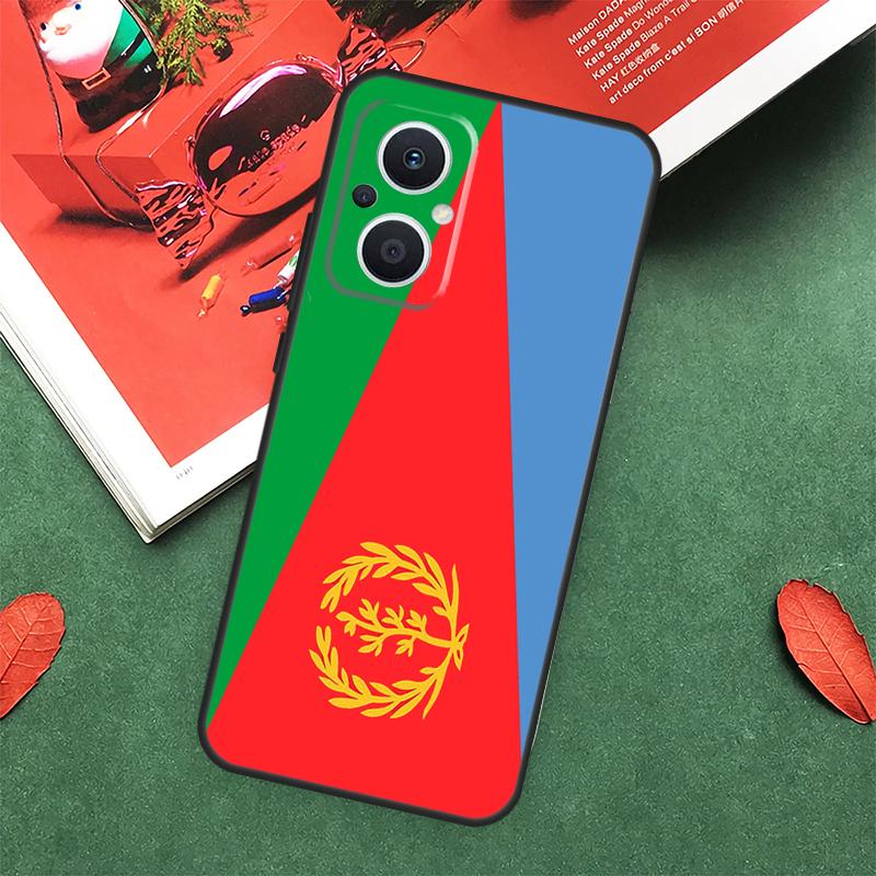 Eritrean Flag Case For OPPO Reno 13F 14F 12F 11F 12 11 10 14 Pro 8T 8 Lite OPPO Find X9 X8 X6 X5 Pro Cover