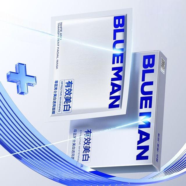 BLUEMAN - Men s Whitening Mask Set (25ml x 6pcs)