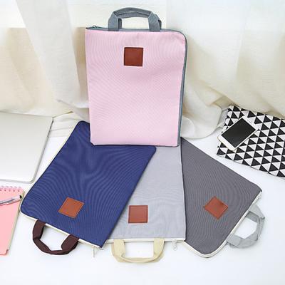 High-quality Document Bag Multifunctional with Handle Zipper Closure