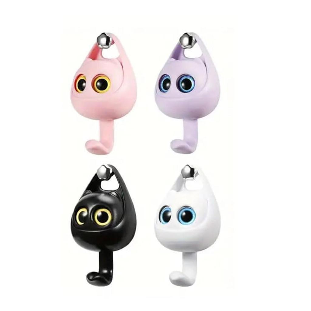 Cartoon Cute Coat Hook, No Punching Required, Winking Hook