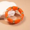 Wide Acrylic Bangle Geometric Retro Hand Ring Temperament Exaggerated Bracelet  Gift