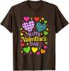 Happy Valentine's Day - Hearts Love Design Funny Unisex T-Shirt