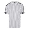 Urban Classics Mens Striped Mesh Oversized T-Shirt