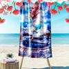 Erling Braut Haaland Print Beach Towel, Large Soft Quick Dry Towel for Beach Camping Swimming