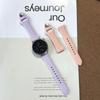 Silicone Ice Crystal Waist Watch Band for Huawei GT5/GT4/GT5PRO - 18MM