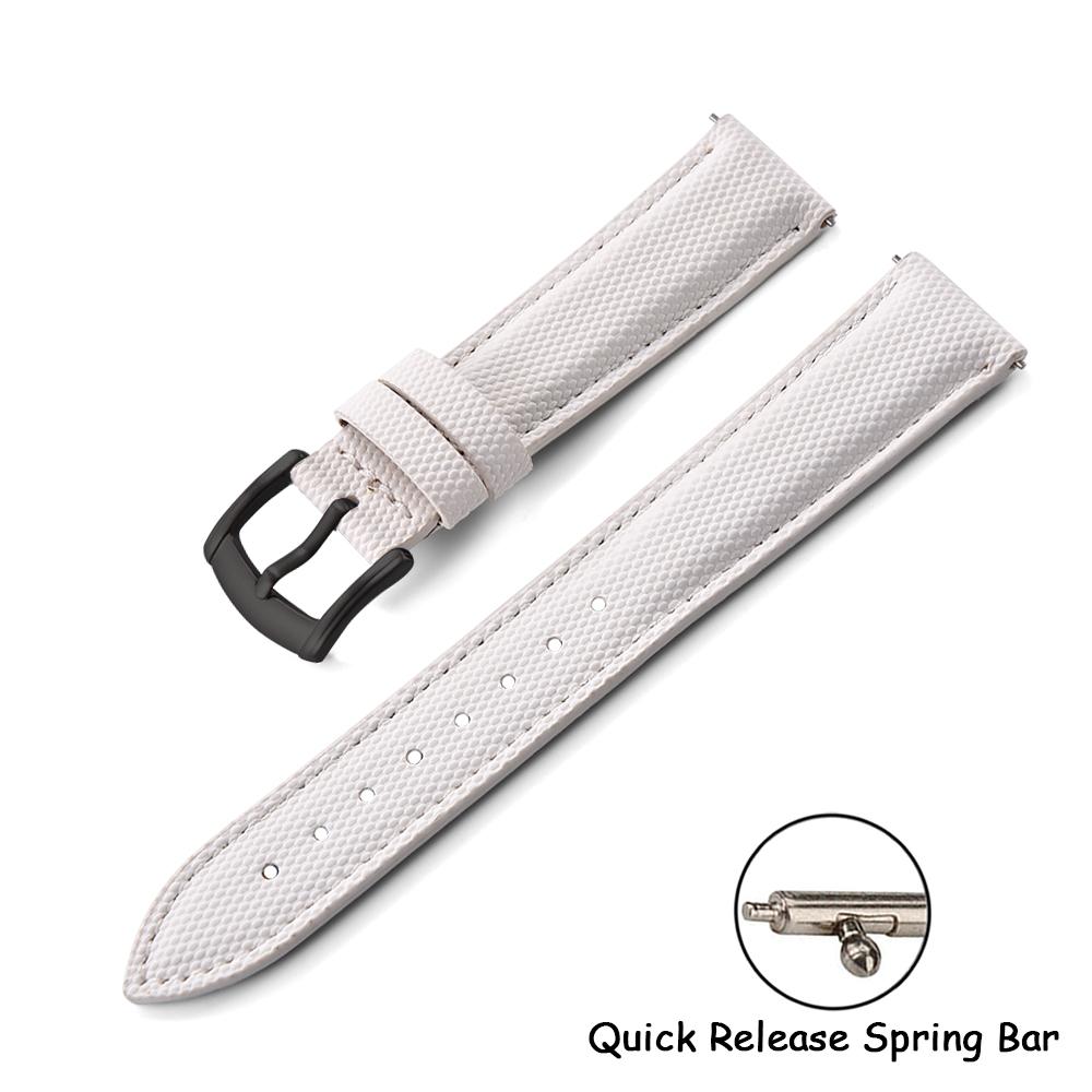 New Coated Sailcloth Strap 18/19/20/22mm Sport Fabric Waterproof WristBand Universal Accessories For Smart Watch Huawei/Samsung