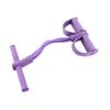 4 Tube Elastic Pull Rope Sit Up Training Pedal Resistance Band   Stretching Fitness Equipment