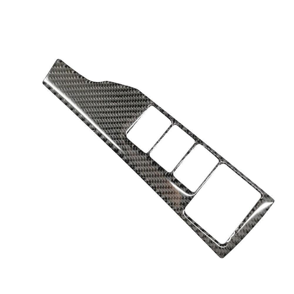 For Toyota Corolla 2014-2018 Carbon Fiber Headlight Switch Panel Sticker Trim