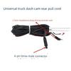 Truck Driving Recorder Rearview Extension Cable 24/12V Special Cable for BMW Head Rear Pull Camera