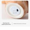 Eye-Friendly Ceramic Mushroom Night Light Energy Efficient Soft Glow Cute Mushroom Lamp Ornament Flat Bottom
