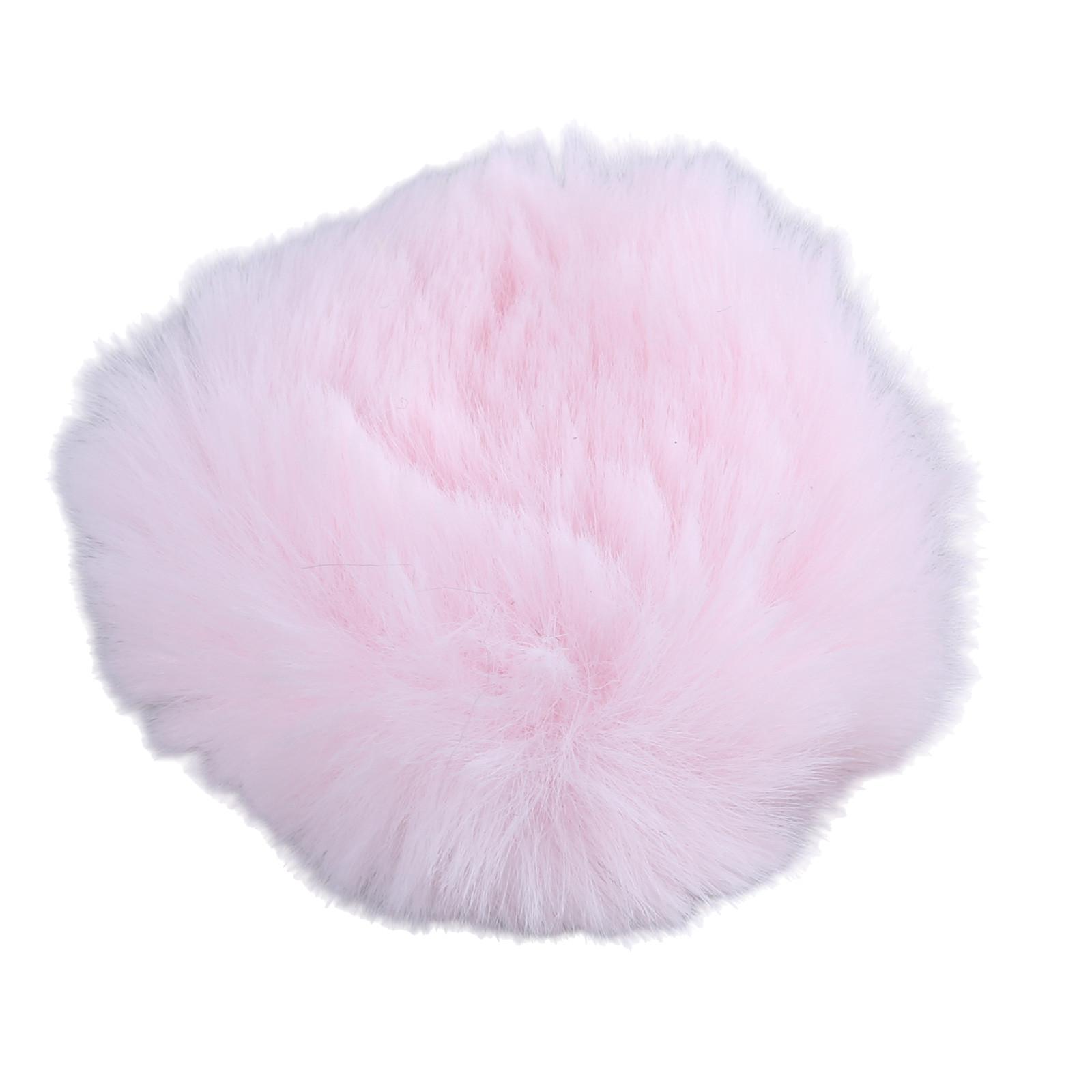 

Мягкая искусственная меховая ветрозащита для микрофонов Lark MIX 02, ветрозащитный чехол, улучшающий качество записи розовый