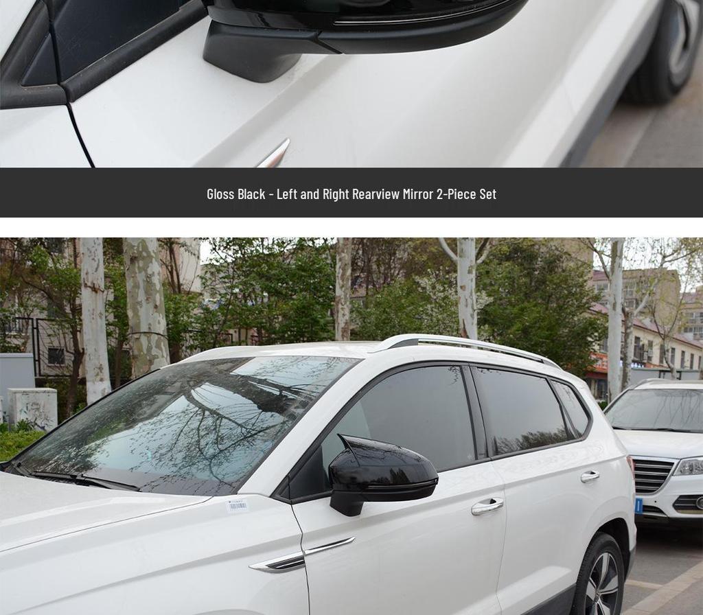 Jetta VS Series Mirror Cover - Bull Horn Design for Rearview & Reversing Mirror Protection