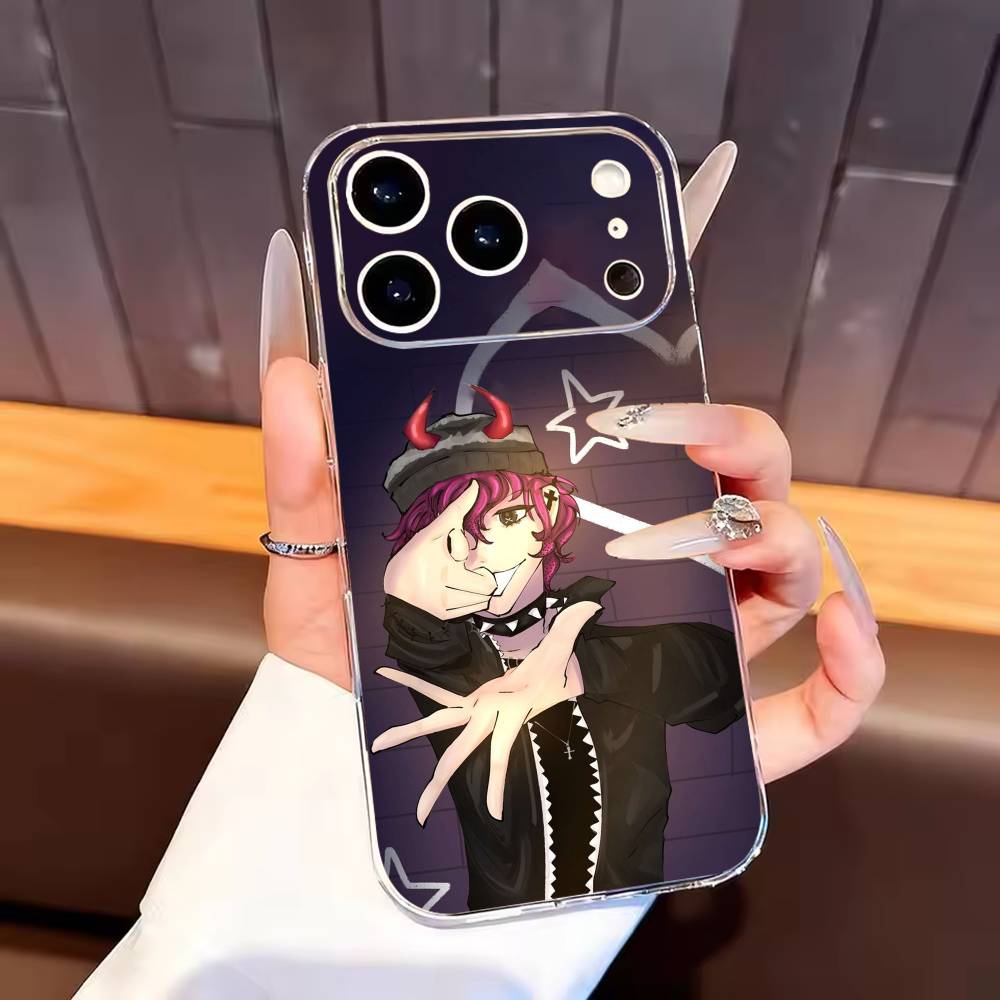 K-Killer C-Chat Ronin Game Phone Case For iPhone17,16,15,14,13,12,11 Plus,Pro Max Soft Transparent Cover