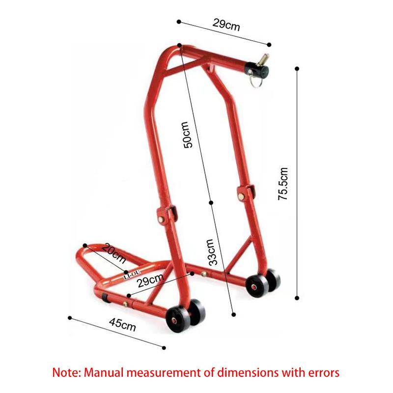 Motorcycle Stands Bike Stand Front Wheel Support Frame Stand Swingarm Lift For Moto Bikes Shop Repairing Tool