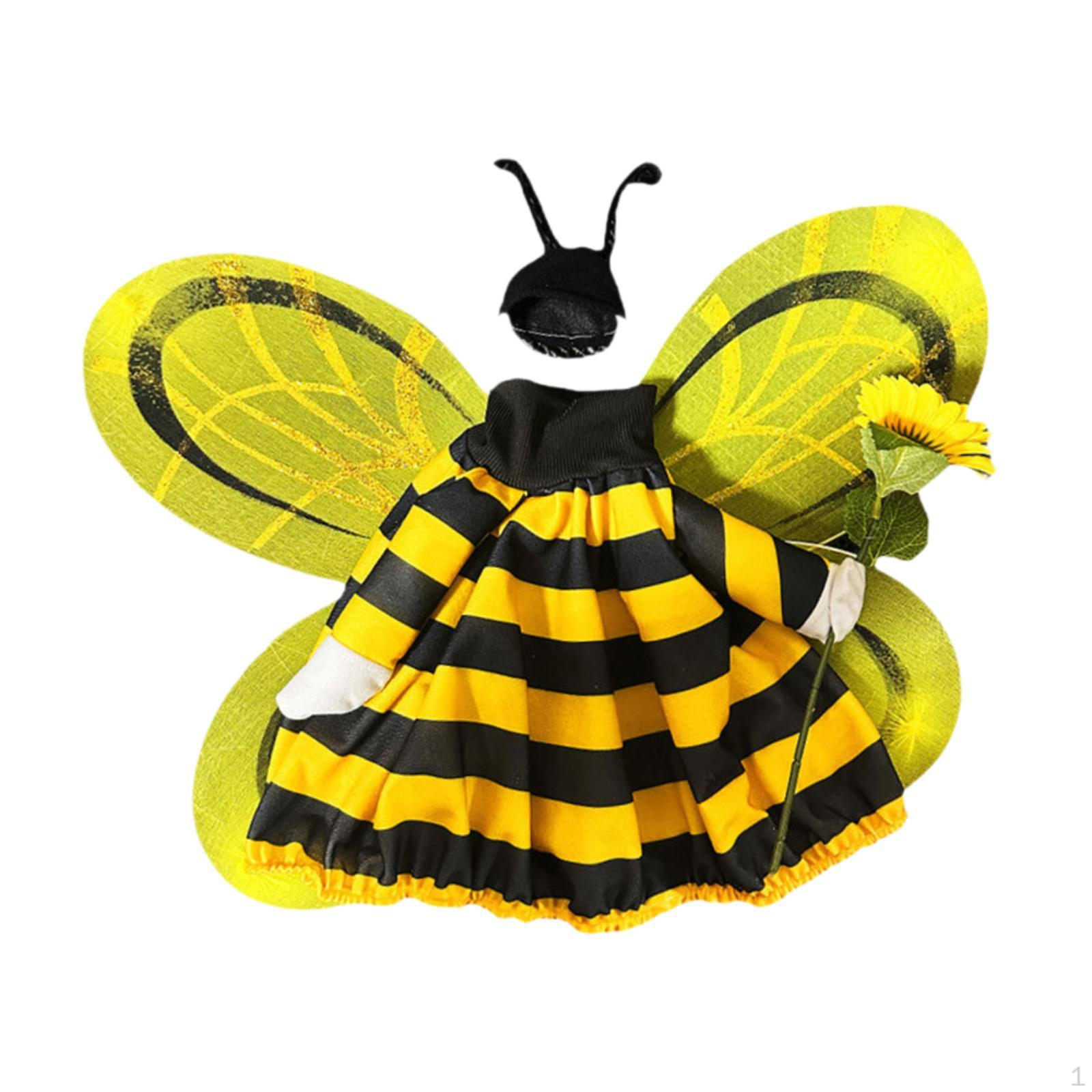 

Милый наряд гуся, ландшафтный орнамент, одежда, костюм для двора гусей yellow bee