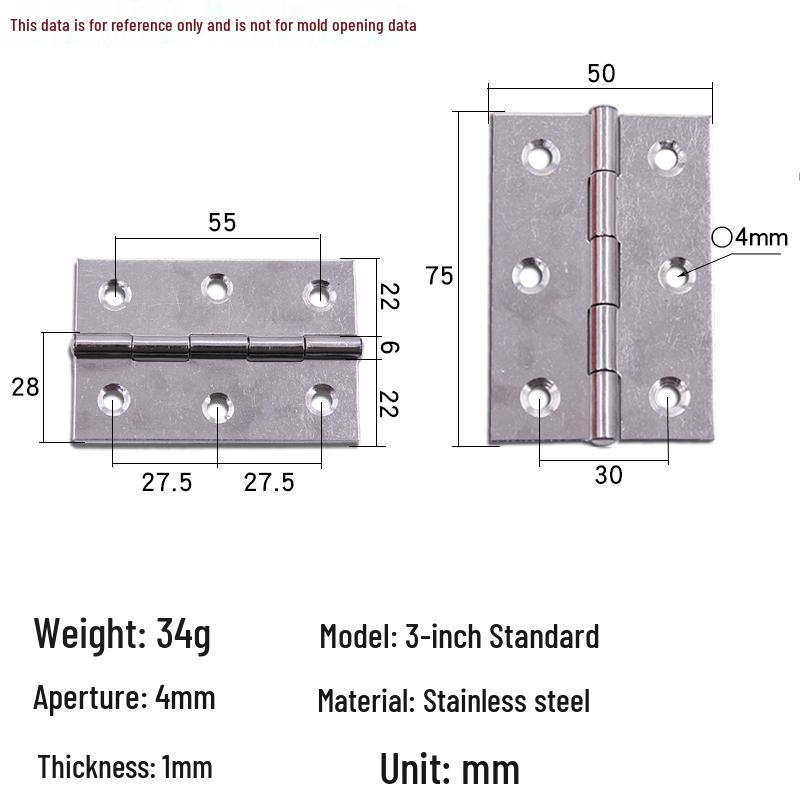 Anwang Stainless Steel Silent Hinge for Cabinets and Windows