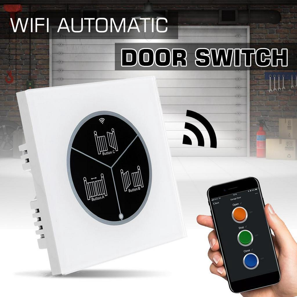 DC 9-30V AC 100V-240V Wireless Garage Door Switch Gate Opener WIFI Automatic Switch Universal Remote Controlled By Mobile Phone
