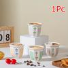 1PC Easy To Clean Various Places Ceramic Texture Coffee Cup Enjoy Life Comfortable Touch Homes Retro Pattern Design Ceremony